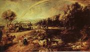 Peter Paul Rubens Rainbow Landscape oil painting